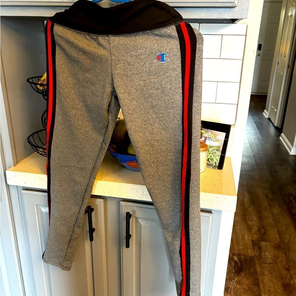Women’s workout outfits, champion and Adidas
